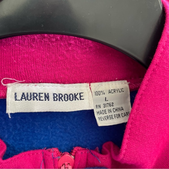 Vintage 90s One Piece Jumpsuit Sweat Suit Large - Picture 7 of 8